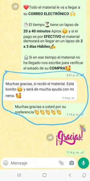 Testimonio de WhatsApp 3