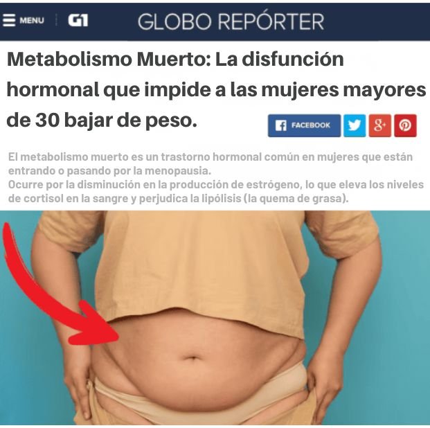 Disfunción hormonal metabolismo muerto