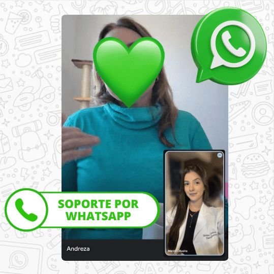 Soporte por WhatsApp con la nutricionista