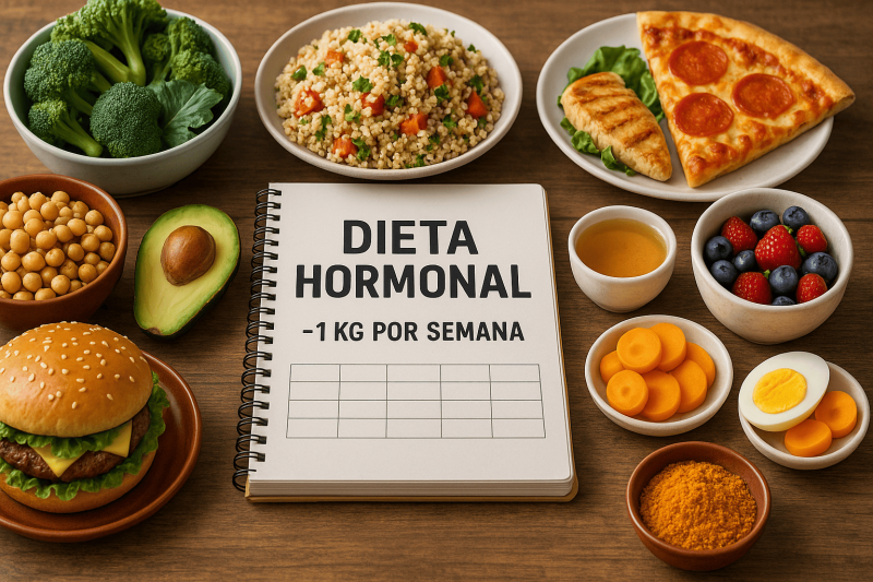 Plan alimenticio de la Dieta Hormonal