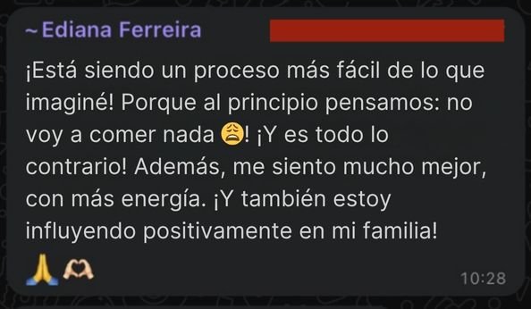 Testimonio: proceso más fácil de lo que imaginaba