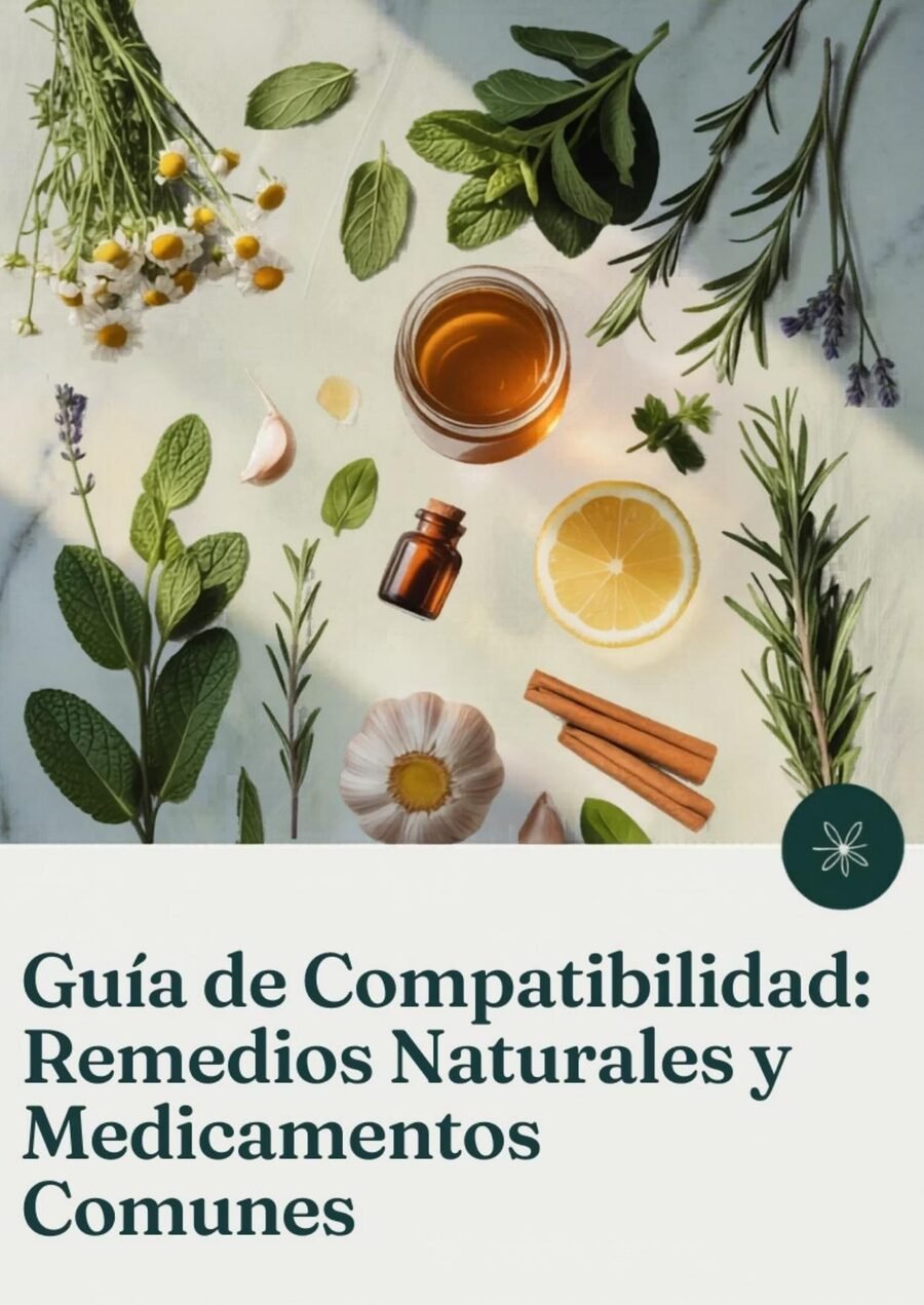 Guía de Compatibilidad: Remedios Naturales y Medicamentos